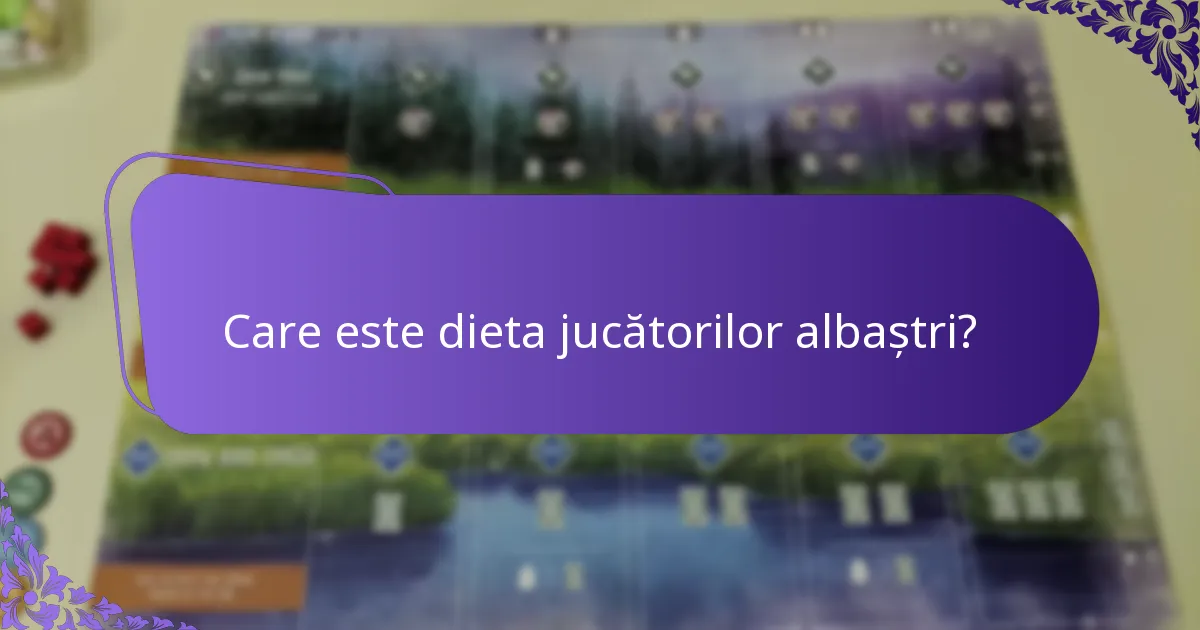 Unde trăiesc de obicei jucătorii albaștri?