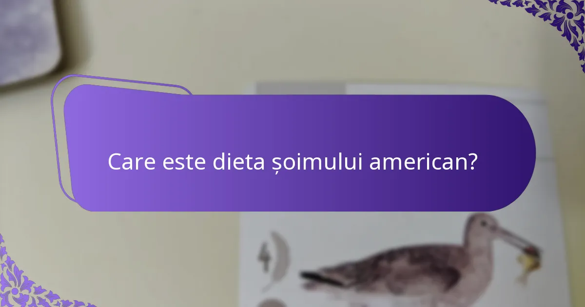 Unde trăiește de obicei șoimul american?