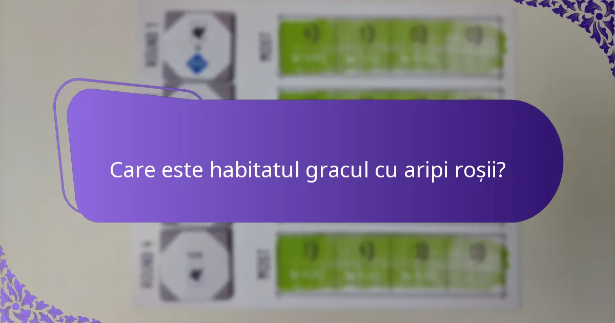Ce mănâncă gracul cu aripi roșii?