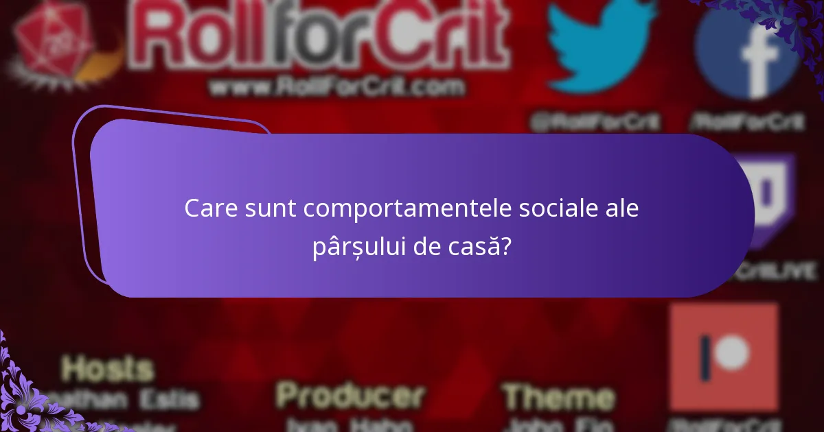 Unde trăiesc de obicei pârșii de casă?