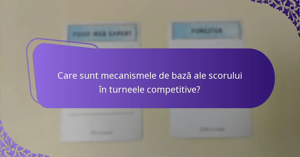 Cum pot strategiile îmbunătăți rezultatele scorului în turnee?