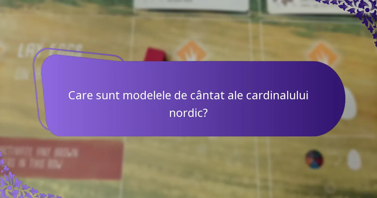 Unde trăiește de obicei cardinalul nordic?