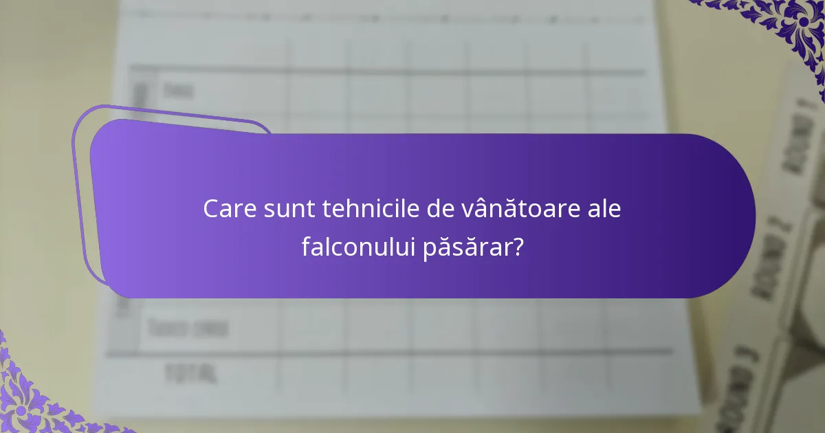 Cum cuibăresc falconii păsărari?