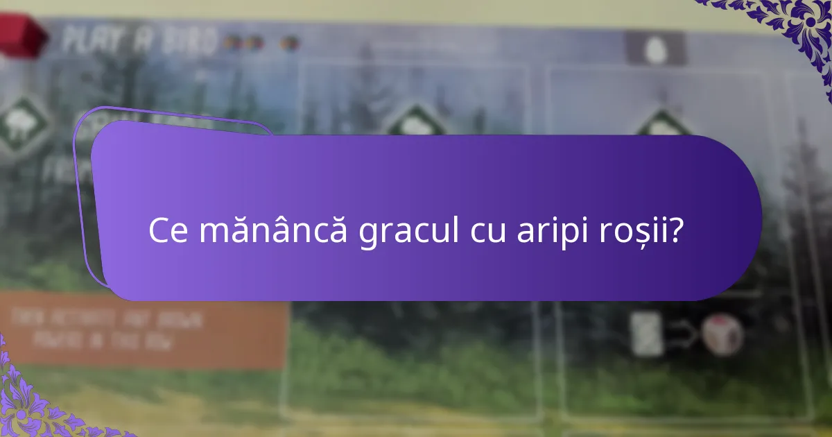 Cum se adaptează comportamentul gracul cu aripi roșii la schimbările de mediu?