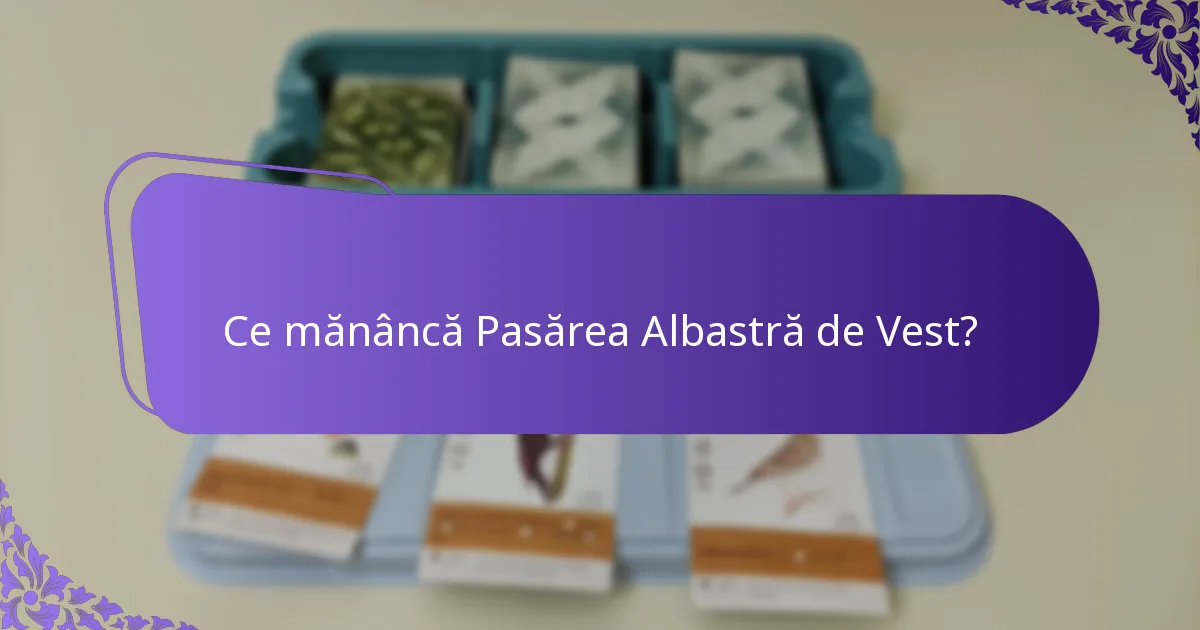 Ce eforturi de conservare susțin populațiile de Păsări Albastre de Vest?