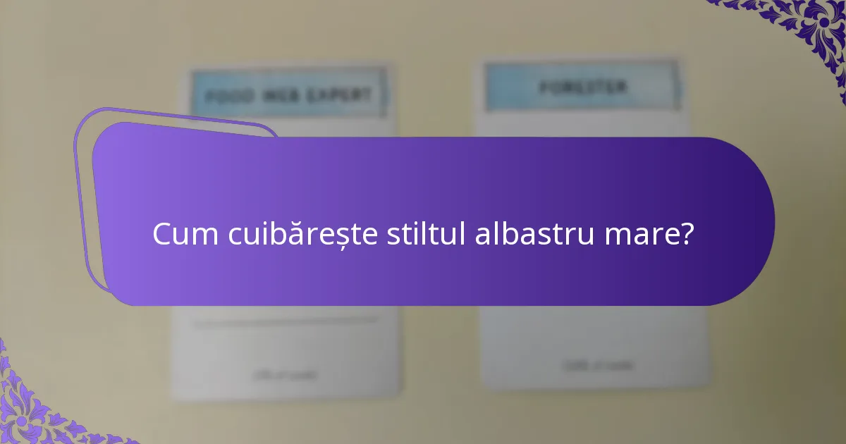 Care sunt preocupările de conservare pentru stiltul albastru mare?